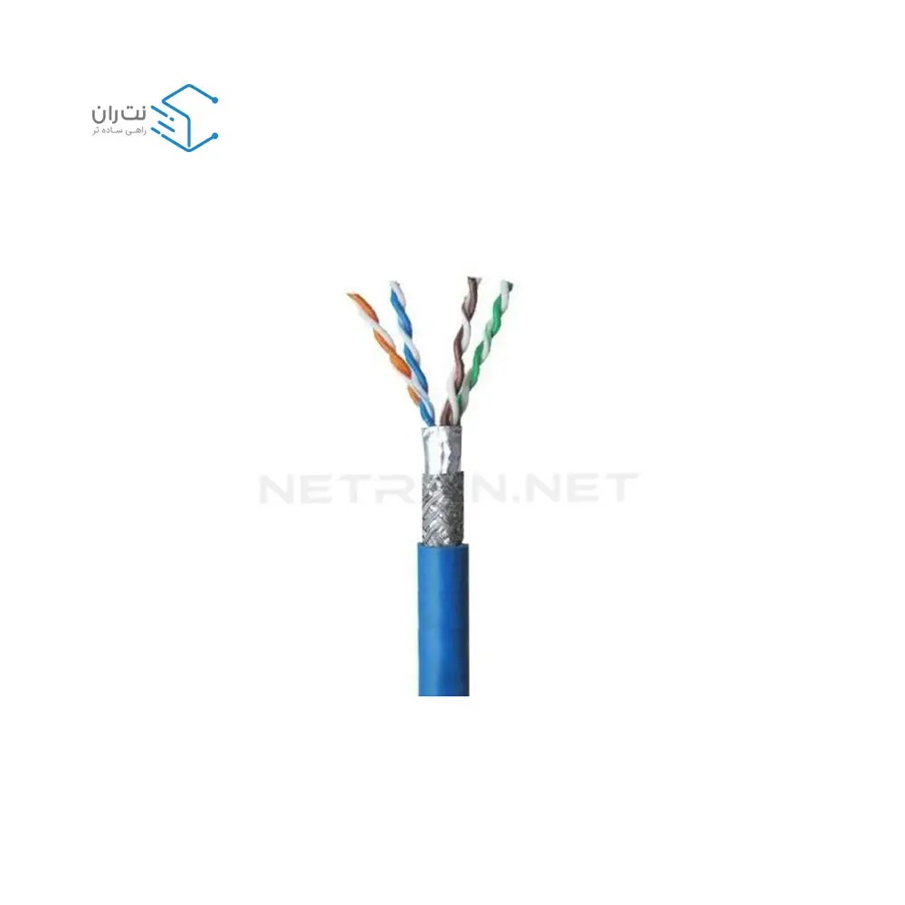 کابل شبکه لگراند Cat6 SFTP تمام مس تست فلوک چنل روکش PVC حلقه 500 متری-2